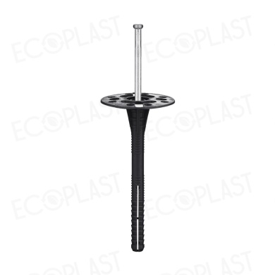 Дюбель для теплоизоляции с металлическим гвоздем IZM 10х120 черный 1000 шт